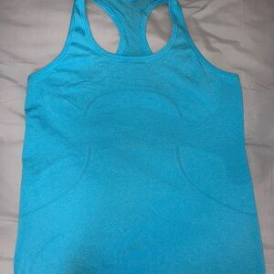 Lululemon Athletica Turquoise Racerback Tank Top size 12